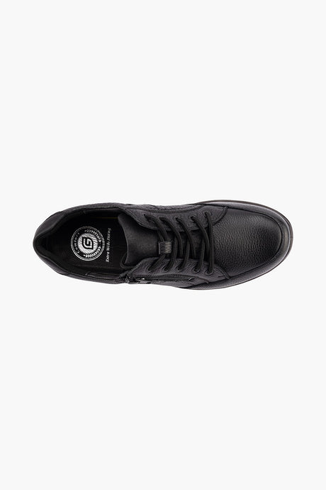 G Comfort Men's 9889 2 Black Oil Leather