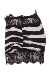 Dolce & Gabbana Women Zebra Shorts Pyjama