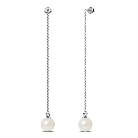 Krystal Couture Katarina Pearl Drop Earrings Embellished with SWAROVSKI Crystals Pearls