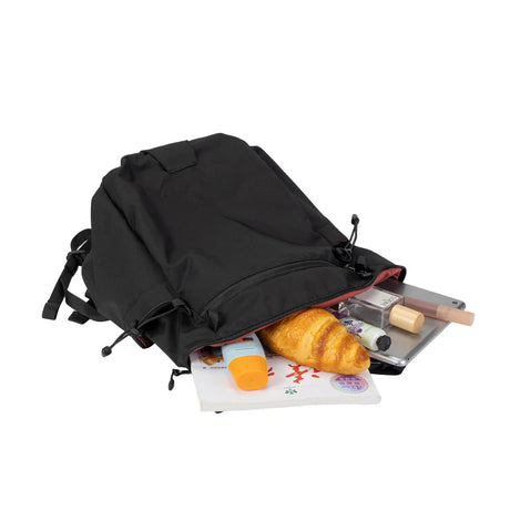 BAMEI Water-Resistant Oxford Nylon Laptop Backpack - Black