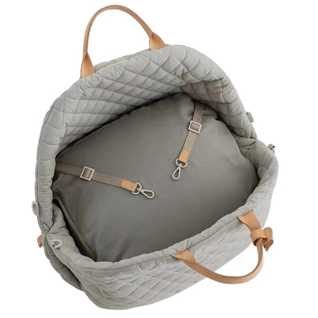 TODO Pet Carrier Handbag Dog Cat Travel Bag Walker Carrier Pet Car Seat Sofa - Grey
