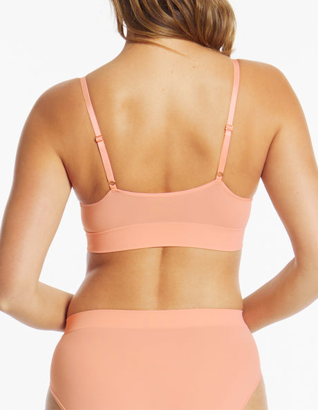 Ambra Bondi Bare Longline Bra - Sorbet