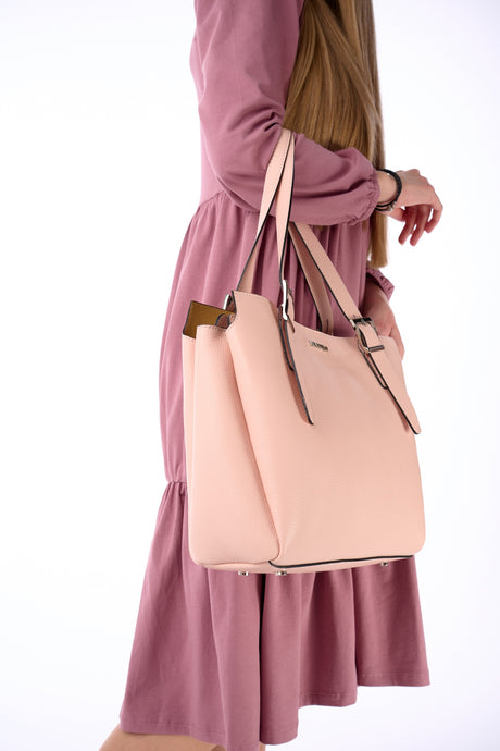 Bosccolo Shopper In Powder Pink