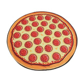 TODO Luxury Edition Chiffon Digital Print Beach Throw Yoga - Pizza