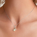 Solid 925 Signature Silver Bug Sparkle Charm
