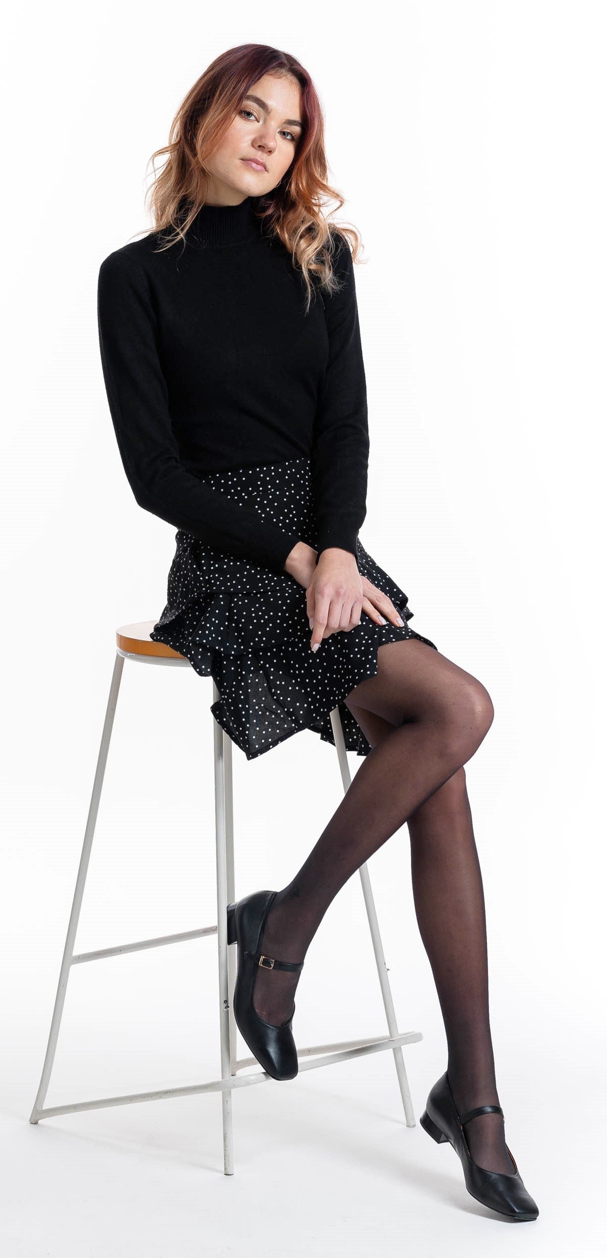 Bosccolo Womens Ballerina - Black