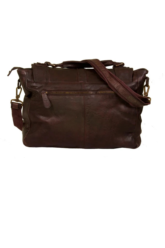 Mens Brown Leather Bag