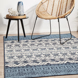 Seaside 3333 White Blue Rug
