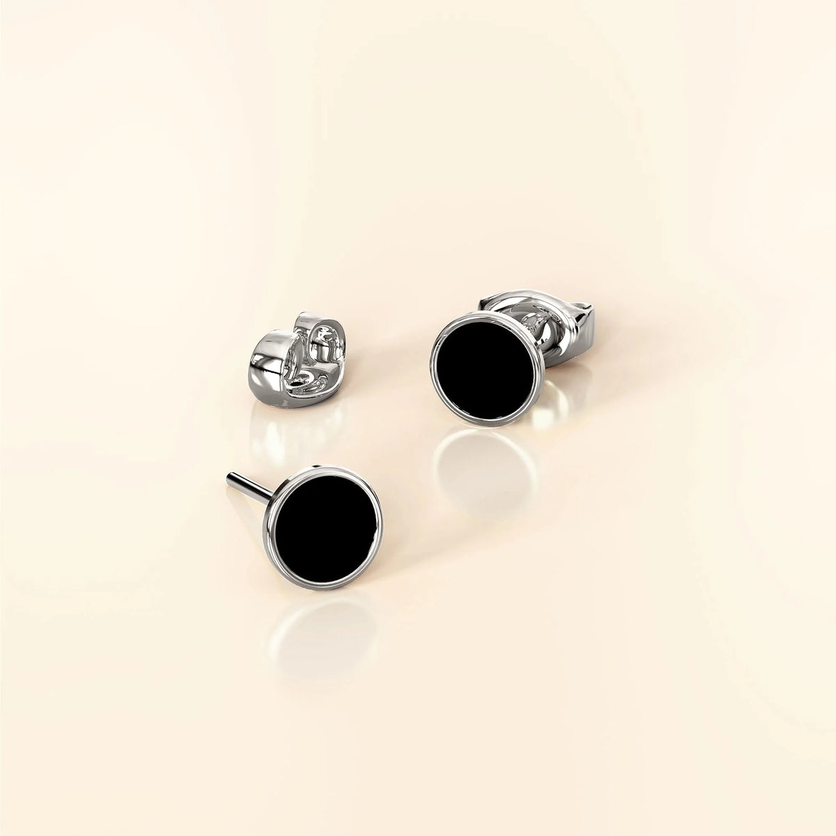 Bullion Gold Mitch Stud Earrings 8mm