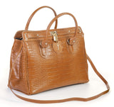Bosccolo Tote - Croco Camel