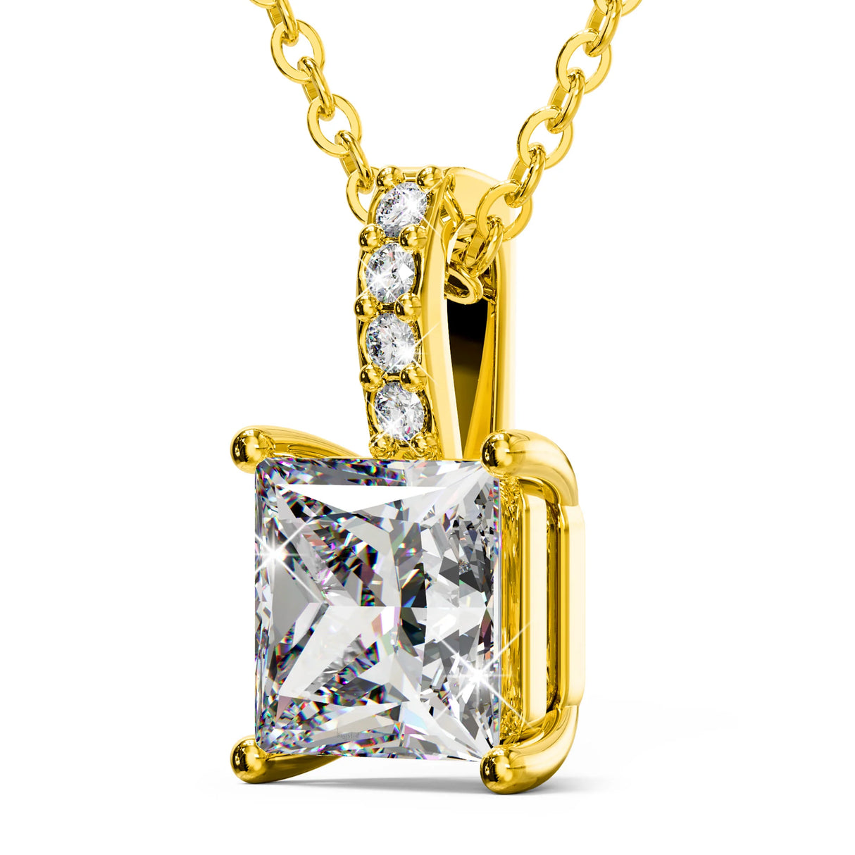 Krystal Couture The Last Chance Necklace Embellished with Swarovski Crystals