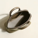 Brooklyn Lady Top Handle Bag - Taupe