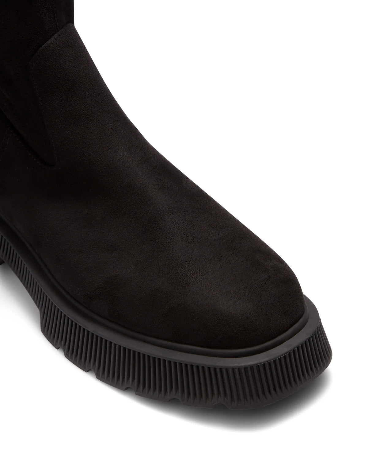 Therapy Ritual Black Faux Suede