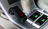 Bluetooth V2.0 Fm Transmitter Handsfree Dual Usb Charger 5V/2A Bc06
