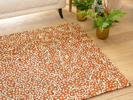Sanderson Truffle Sandstone 446003 Outdoor Rug