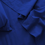 Royal Comfort Vintage Washed 100 % Cotton Sheet Set- Royal Blue