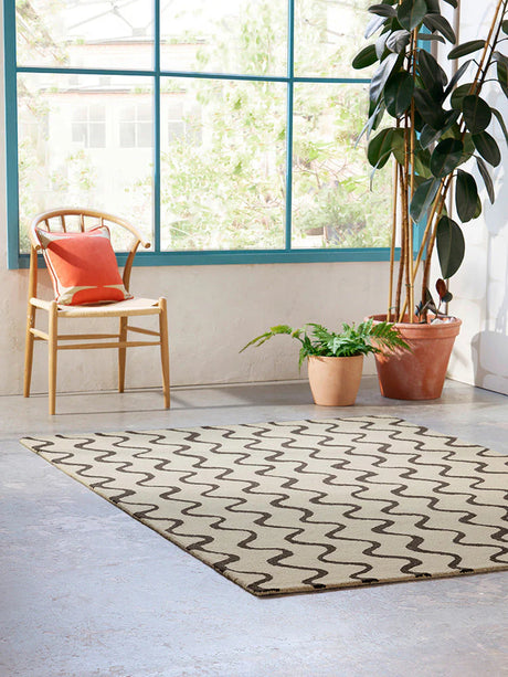 Scion Ribbon - Charcoal 124305 Rug