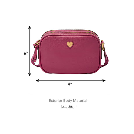 Fossil Danni Pink Crossbody
