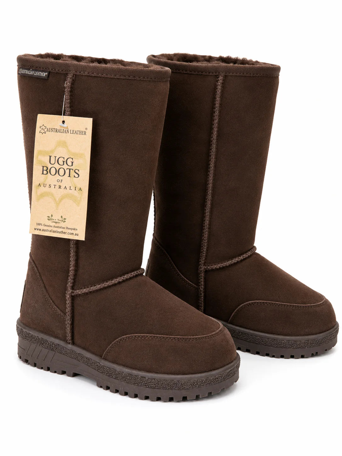 Australian Leather Ugg Classic Long Chocolate - AU5