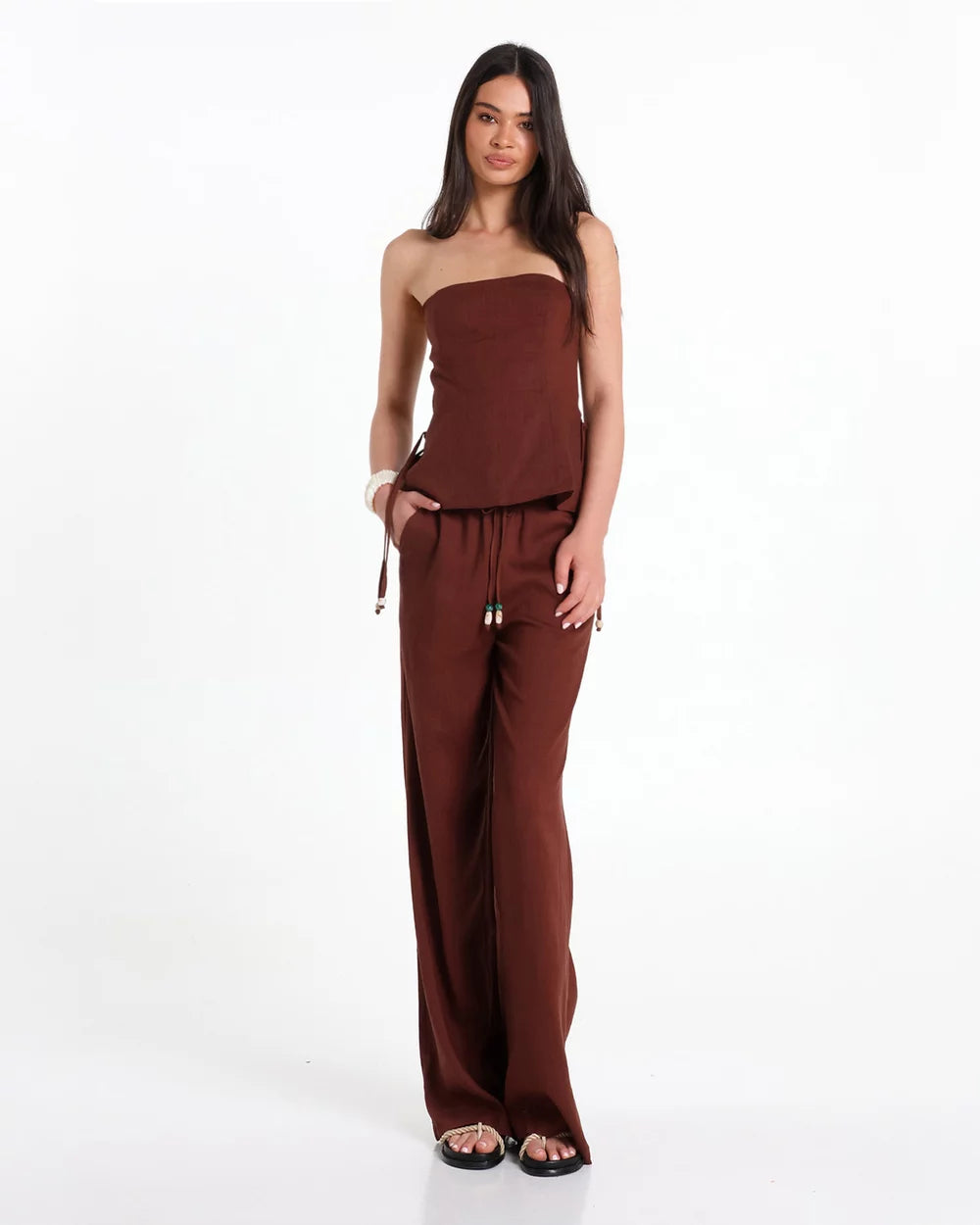 Lost In Lunar Arli Top - Choc