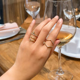 Bullion Gold Famous Madonna Fashion Ring