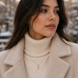 Krystal Couture Solitaire Pendant Necklace Embellished with SWAROVSKI Crystals