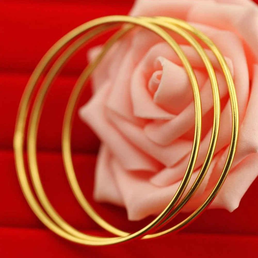 Boxed Mona Gold Bangle Set