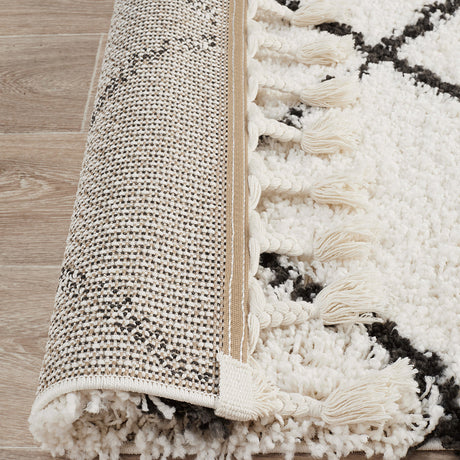 Saffron 22 White Runner Rug