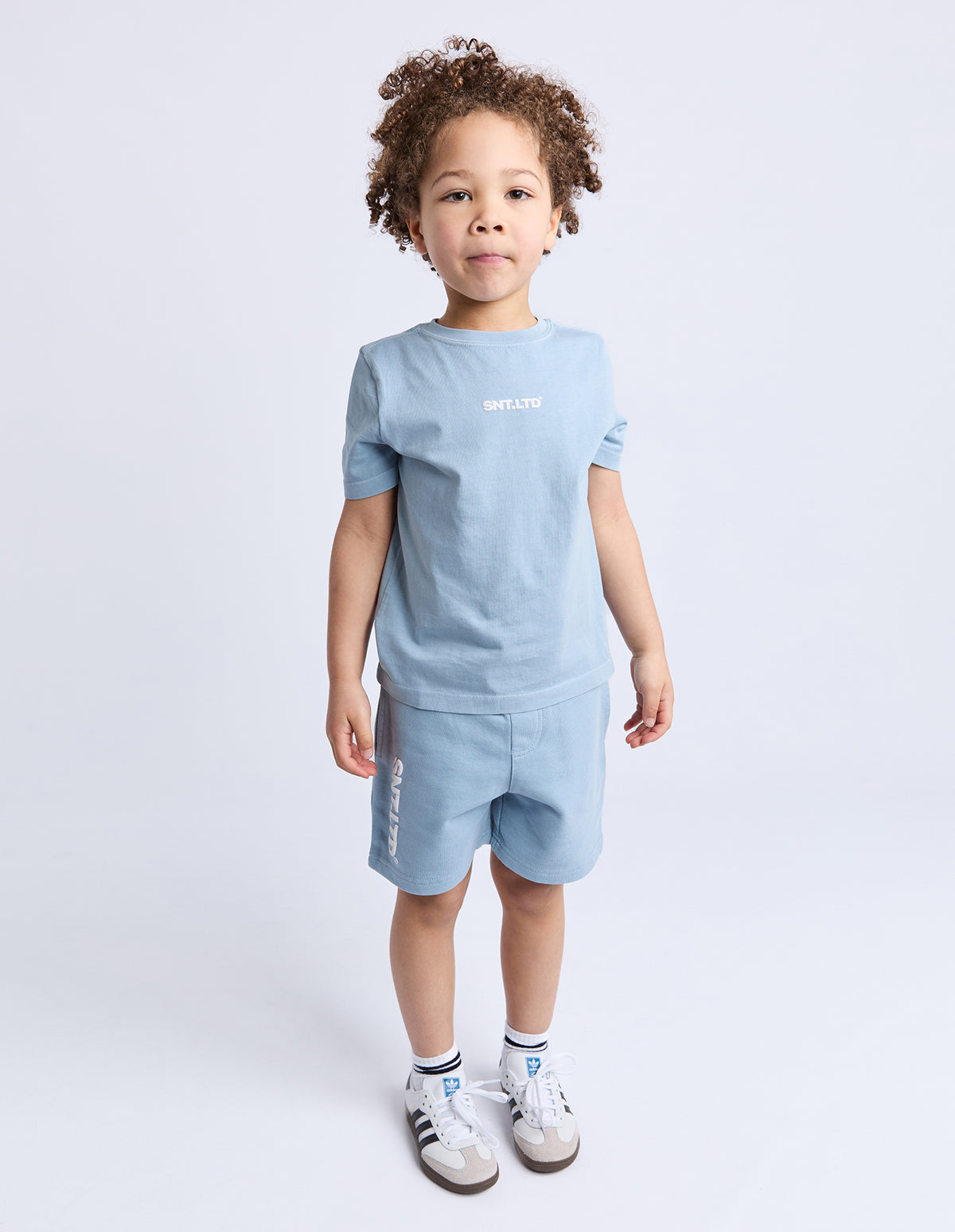 St Goliath Boys Podium Tee - Light Blue