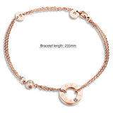 Bullion Gold Double Love Bracelet
