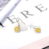 Cute Funky Lemon Earrings