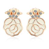 Boxed 2pr Rosie Stud Earrings Embellished with SWAROVSKI® Crystals