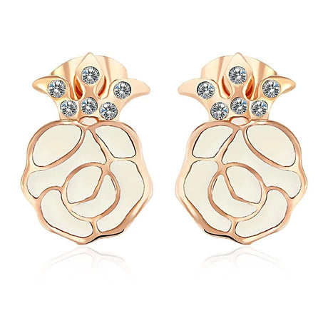 Boxed 2pr Rosie Stud Earrings Embellished with SWAROVSKI® Crystals