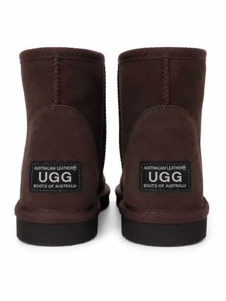 Australian Leather Ugg Classic Mini - Chocolate - AU4