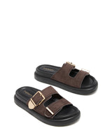Therapy Paxton Chocolate Microsuede