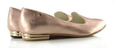 Bosccolo Womens Moccasin Lords - Pink Metalic