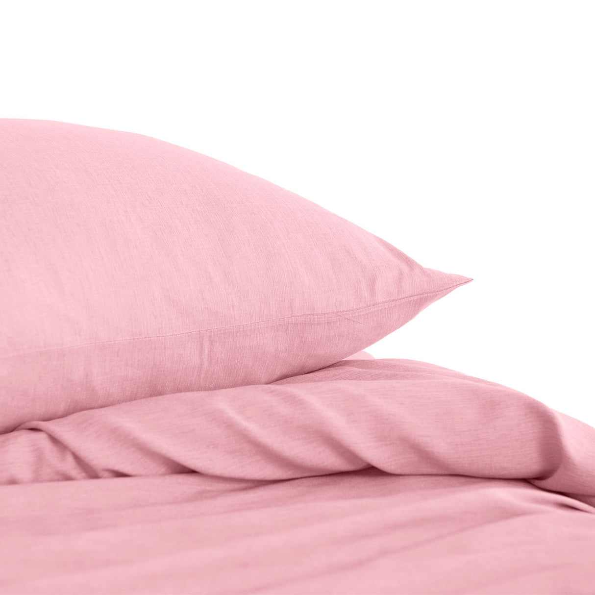 Royal Comfort Linen Blend Sheet Set - King - Mauve