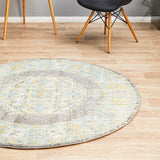 Century 944 Grey Round Rug