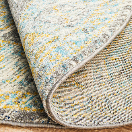Century 944 Grey Round Rug