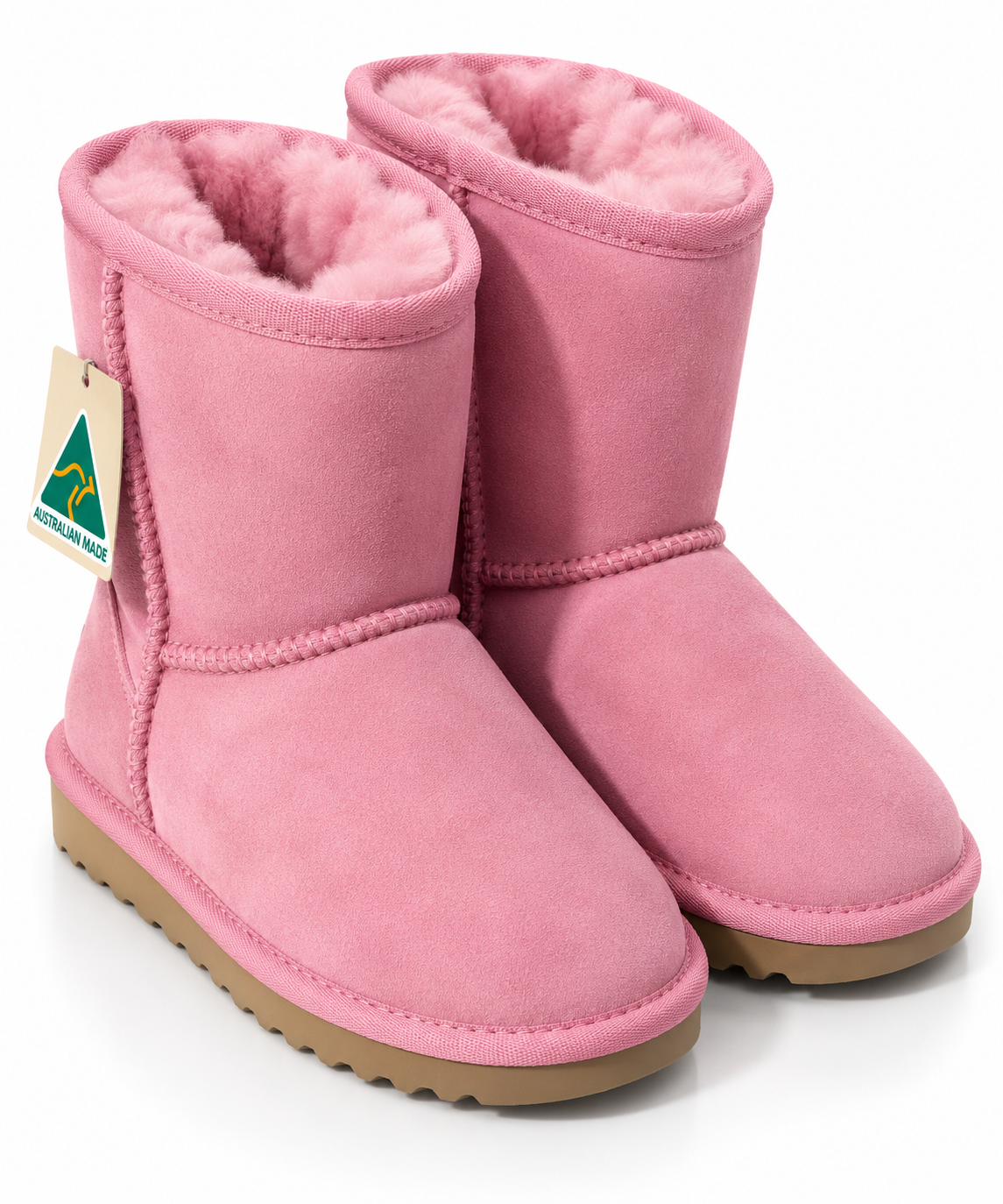 Australian Leather Ugg Classic Mini - Pink - AU4