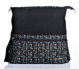 Bosccolo Flat Bag - Blue Tweed