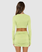 BY.DYLN Sinclair Top - Green