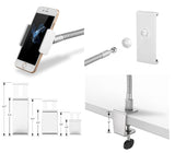 360Â° Rotating 3.5 - 10"  Tablet Pc Phone Mount Holder Durable Metal Gooseneck