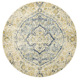 Museum 867 Sky Round Rug