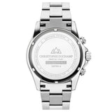 Christophe Duchamp Grand Mont - Blue Dial & 316L Stainless Steel Strap