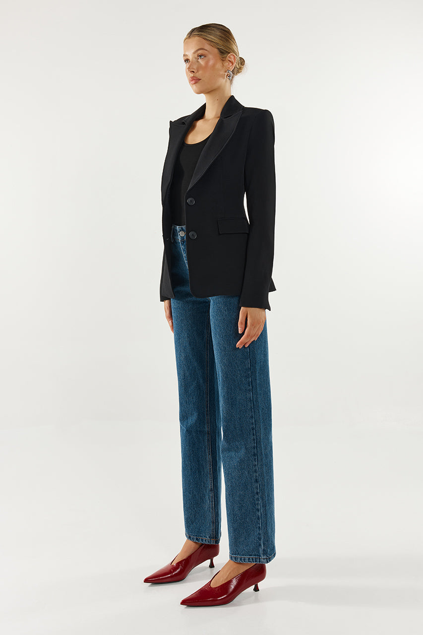 Madison The Label Vienna Blazer - Black
