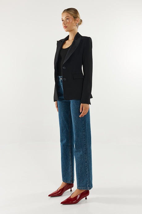 Madison The Label Vienna Blazer - Black