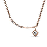 Boxed Sparkling Set Embellished with SWAROVSKI® Crystals In Rose Gold