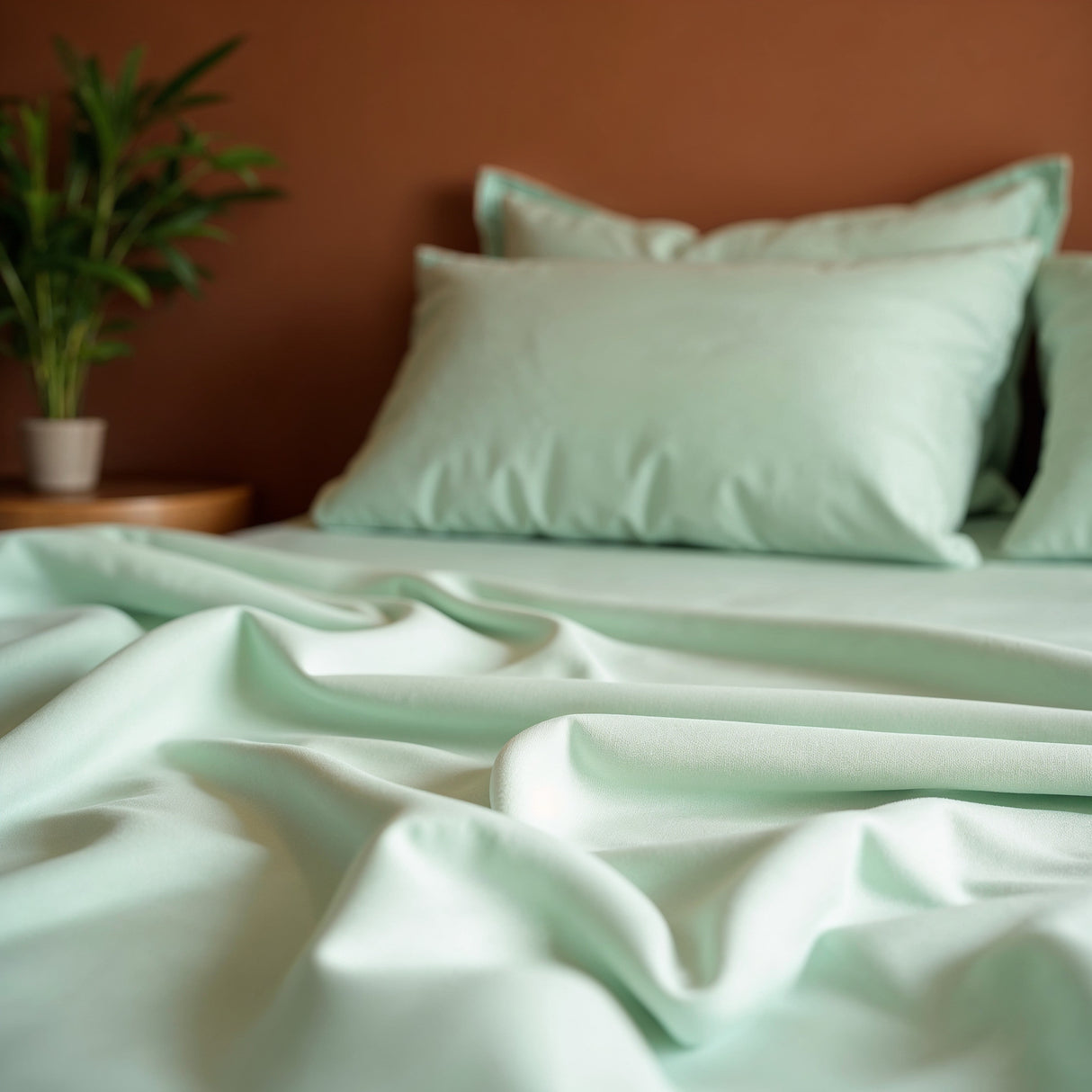 Royal Comfort Blended Bamboo Sheet Set Sage Green