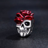 Solid 925 Signature Silver Romeo In Grave Skull Charm